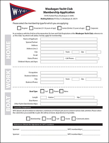 WYC Membership Application